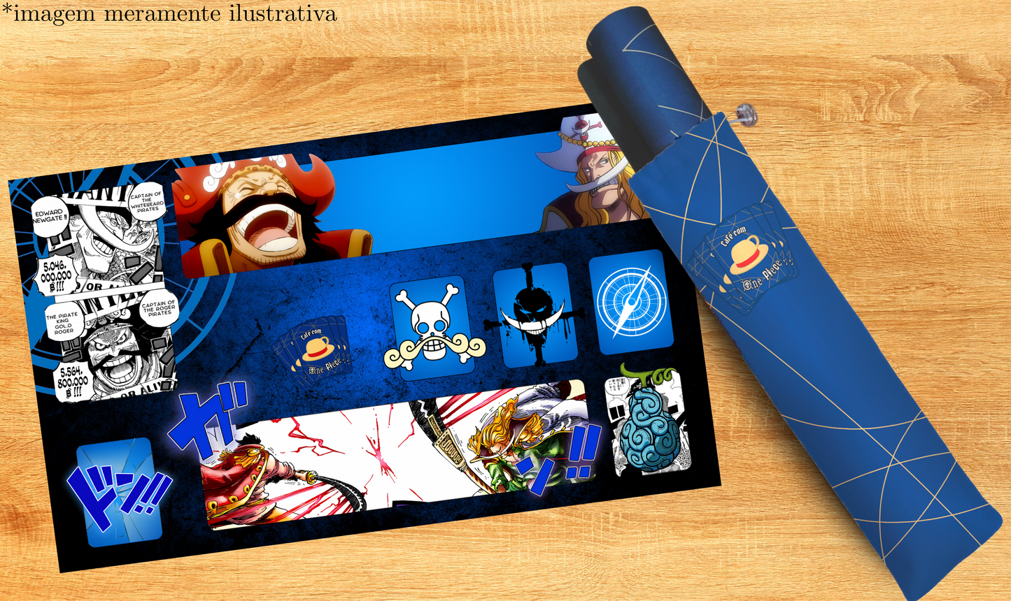 Encomenda - ⚔️ PLAYMAT EDWARD NEWGATE vs. GOL D. ROGER ⚔️