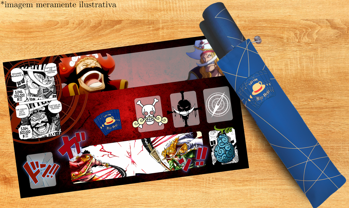 Encomenda - ⚔️ PLAYMAT EDWARD NEWGATE vs. GOL D. ROGER ⚔️