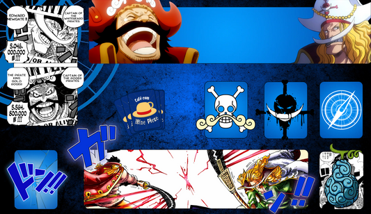 Encomenda - ⚔️ PLAYMAT EDWARD NEWGATE vs. GOL D. ROGER ⚔️